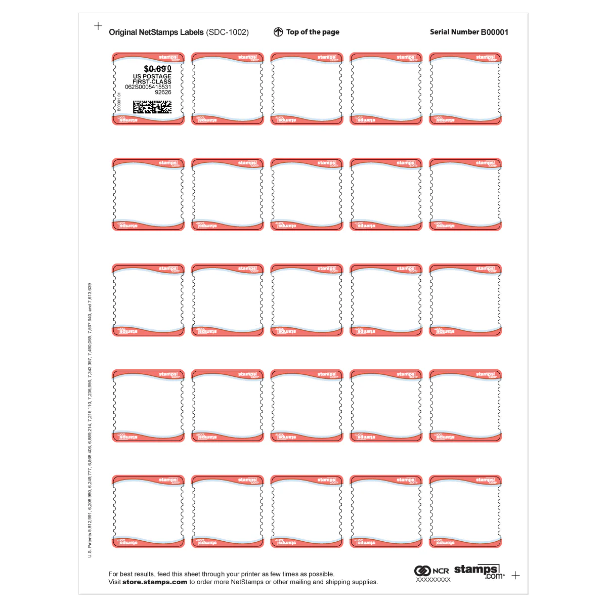Original NetStamps Sheets - Image 5
